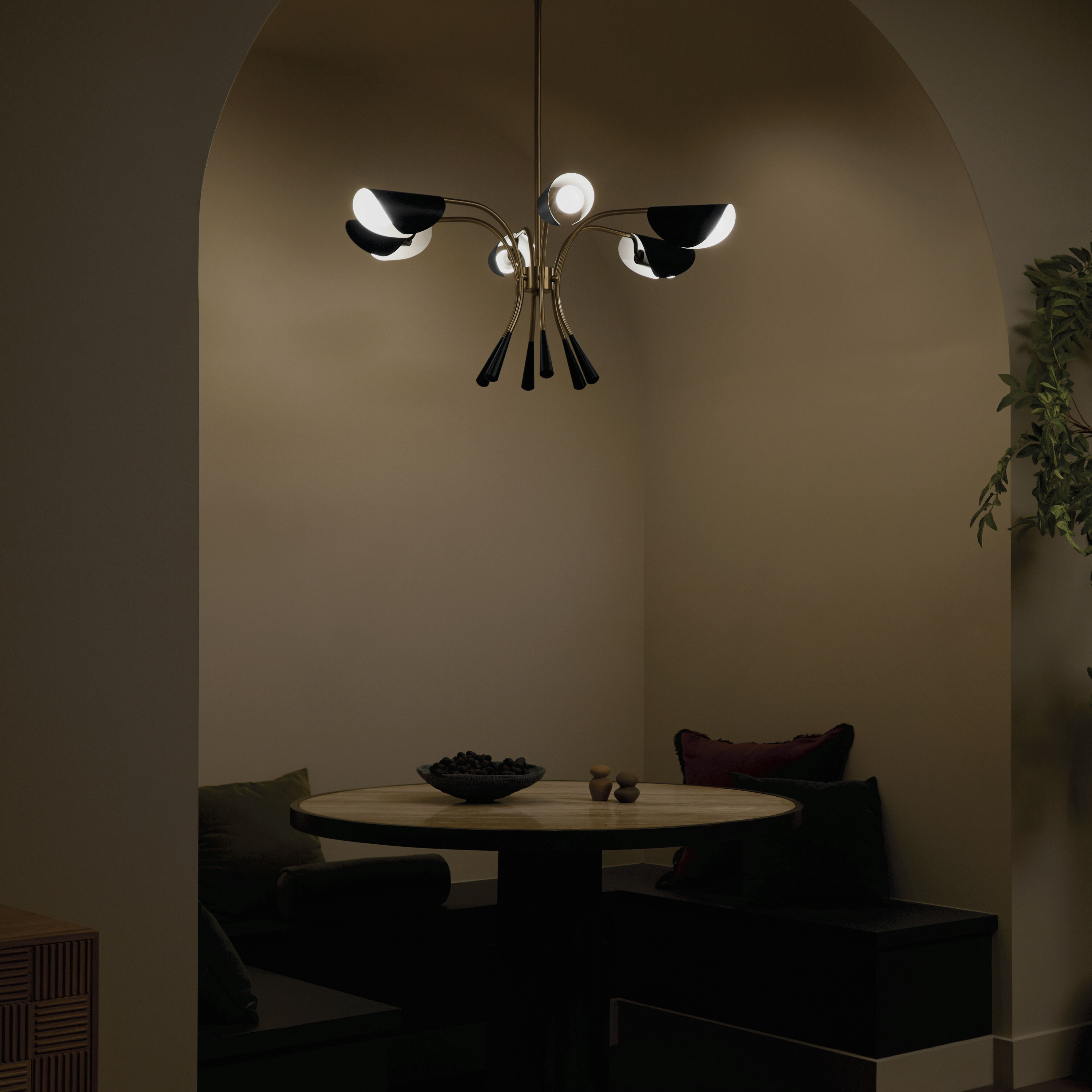 Kichler 52559CPZBK Arcus LED 39.25 inch Champagne Bronze
